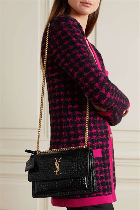 ysl sunset in small|saint laurent medium sunset bag.